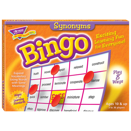 TREND ENTERPRISES Synonyms Bingo Game T6131